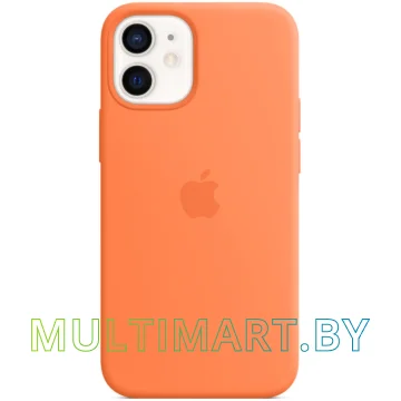 Чехол для телефона Apple MagSafe Silicone Case для iPhone 12 mini (кумкват) картинка 2